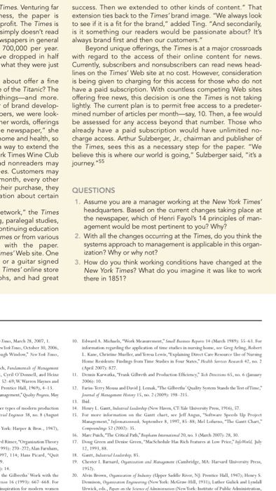Times. Venturing far success. Then we extended to other kinds of content. That ess, the paper is extension ties back to the Timesbrand image. We always look profit. The Times is to see if it is a fit for the brand, added Ting. And secondarily, simply doesnt read is it something our readers would be passionate about? Its vspapers in general always brand first and then our customers. 700,000 per year e dropped in half with regard to the access of their online content for news what they were just Currently, subscribers and nonsubscribers can read news head- 

<div class=