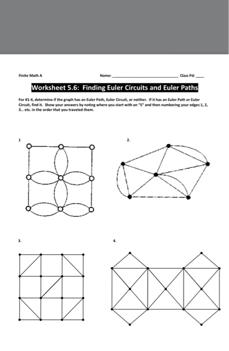 Solved Finite Math A Name: Class Pd: Class Pd: Worksheet | Chegg.com