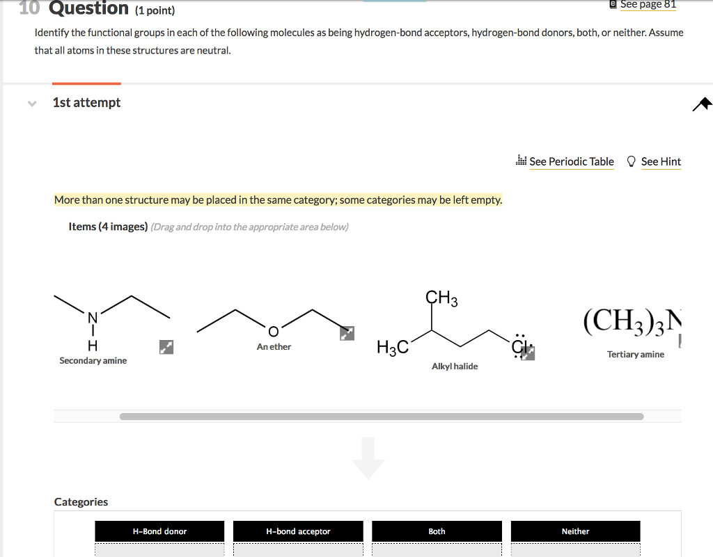 Solved Identify The Functional Groups In Each Of The Foll Chegg Com