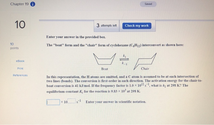 Solved Chapter 19 Saved 10 3 Attempts Left Check My Work