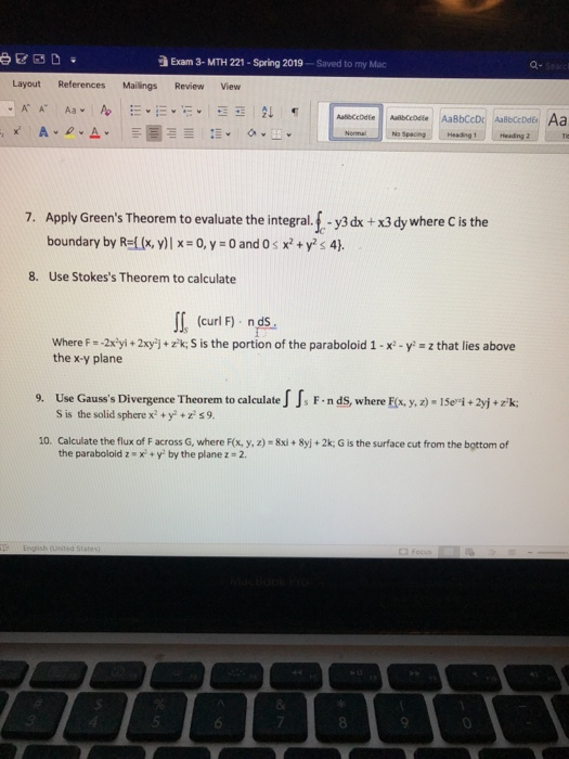 Solved Exam 3 Mth 221 Spring 19 Saved To My Mac Q La Chegg Com