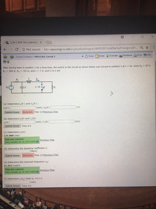 Solved Lon Capa The Learning X C Not Secure L Lon Ca Chegg Com