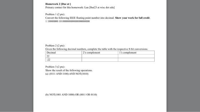 Convert The Following Ieee Floating Point Number Into Chegg Com