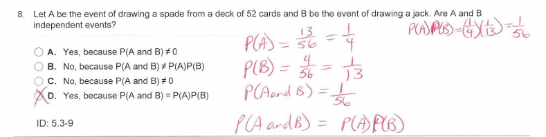 Solved Let A Be The Event Of Drawing A Spade From A Deck Chegg Com