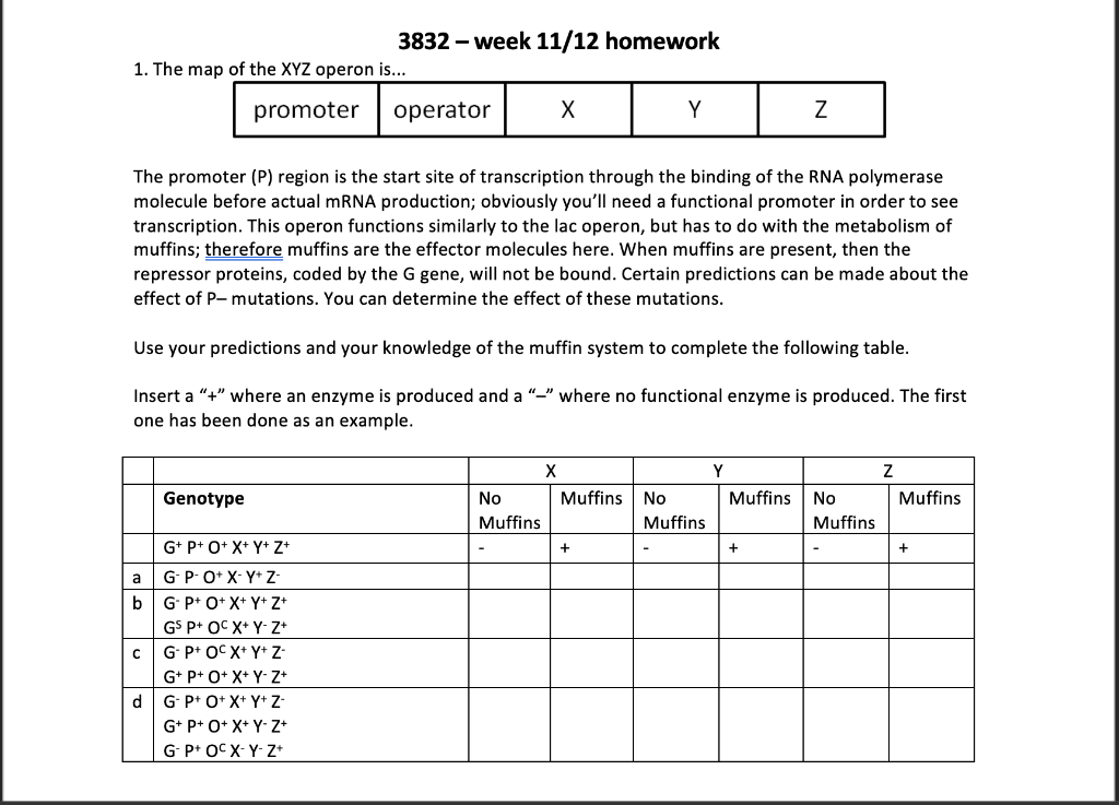 32 Week 11 12 Homework 1 The Map Of The Xyz Op Chegg Com