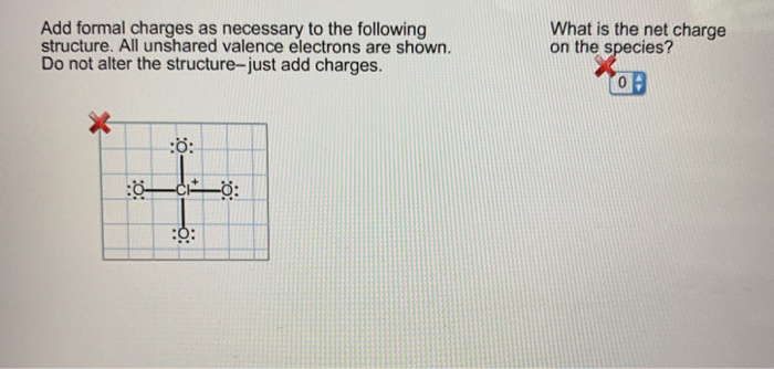 Add Formal Charges As Necessary To The Following Chegg 