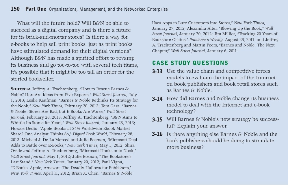 Solved 148 Part One Organizations Management And The Ne