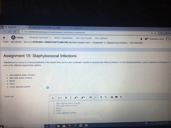 Solved Home Student Support Reset Password Rcc Help Desk