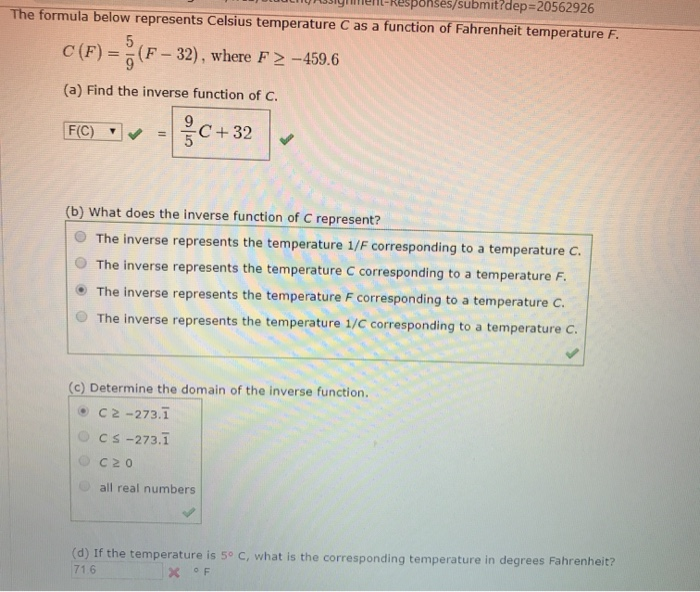 Solved Ngnssigrespohses Submit Dep 20562926 The Formula B