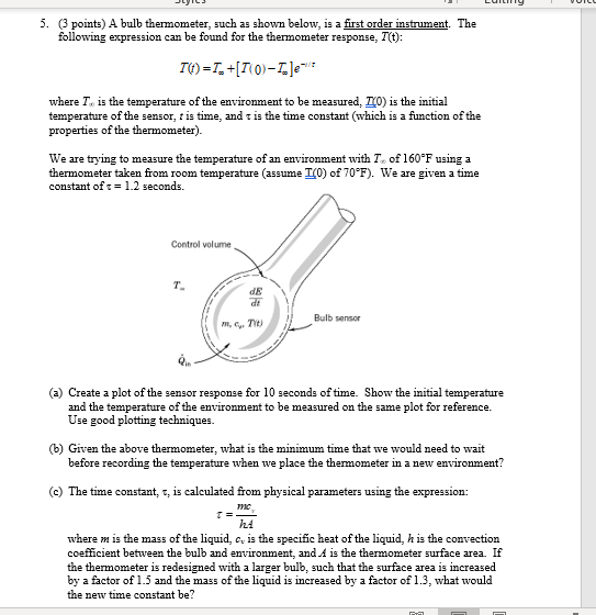 Temperature Measurement Thermometer - Properties and Functions