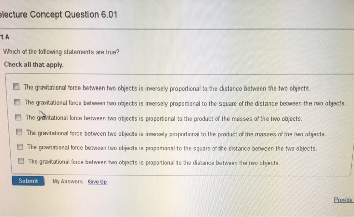 Lecture Concept Question 6 01 T A Which Of The Chegg Com
