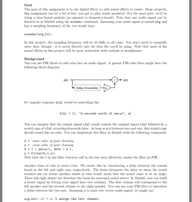 Goal The Goal Of This Assignment Is To Use Digital Chegg Com