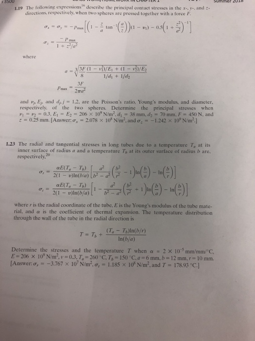 Solved 1 7 For A L And B 2 Verify Numerically The Follow Chegg Com