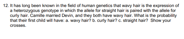 Solved 12 It Has Long Been Known In The Field Of Human G