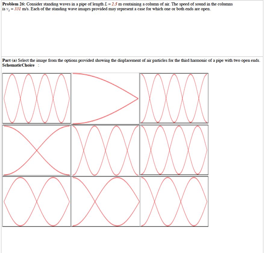 Solved Problem 26 Consider Standing Waves In A Pipe Of L