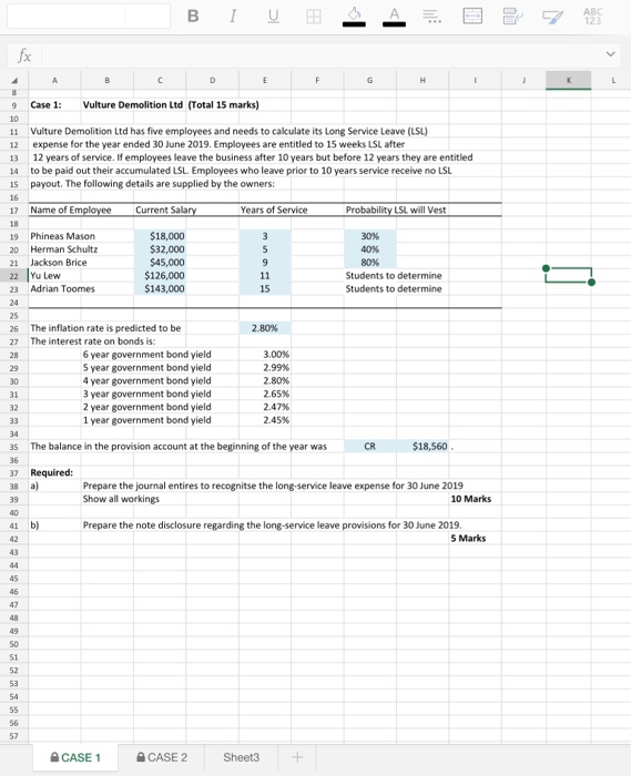 Solved Abc 123 Fx 9 Case 1 Vulture Demolition Ltd Total - 