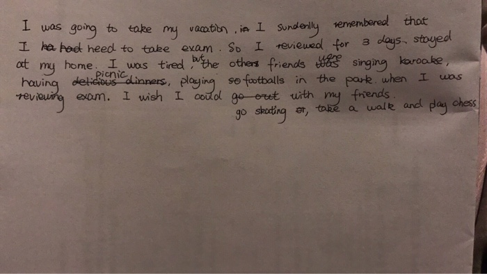 I Want To Translate It Into Spanish Preterito An D Chegg Com