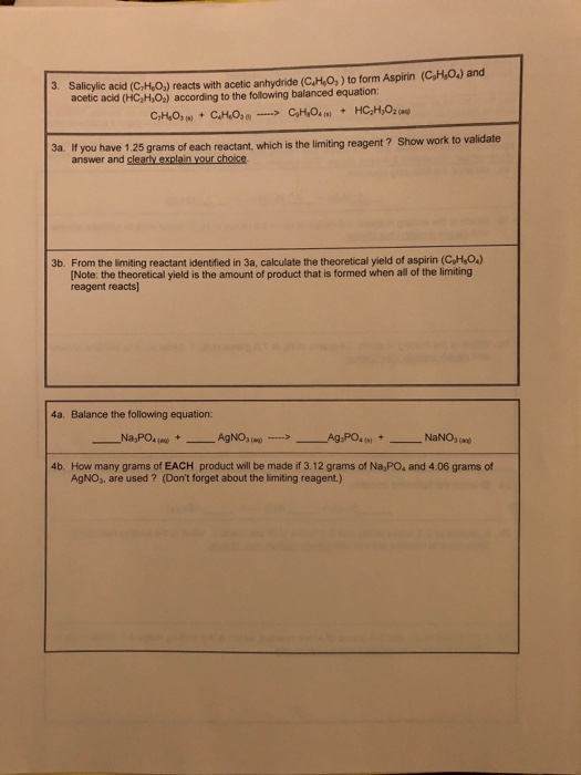 Solved 2nd Summerterm 2018 Worksheet Chemical Stoichiomet Chegg Com