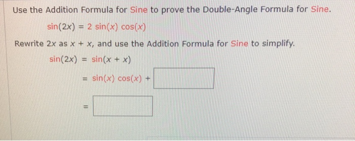 Solved Find Sin 2x Cos 2x And Tan 2x From The Given Chegg Com