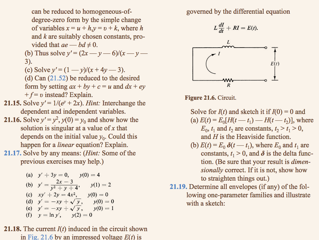 Solved P21 18 The Current I T Induced In The Circuit S Chegg Com