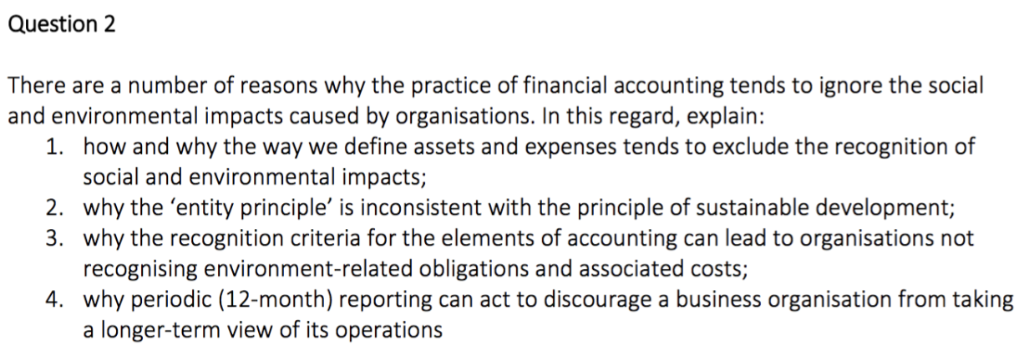 Solved Question 2 There Are A Number Of Reasons Why The Chegg Com