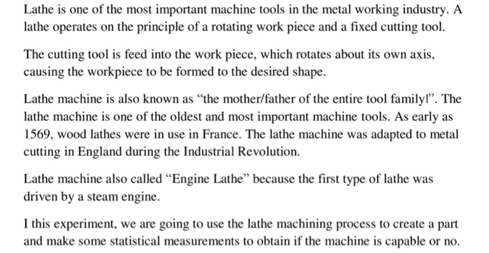 why lathe machine is important? 2