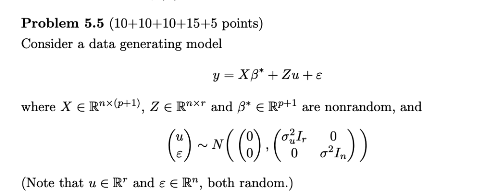 Problem 5 5 10 10 10 15 5 Points Consider A Data Chegg Com