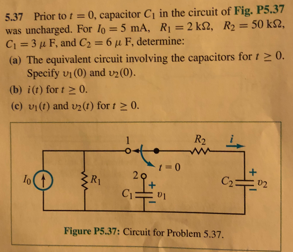 Solved A Instead Of Using Thevenin S Theorem And The Pre Chegg Com