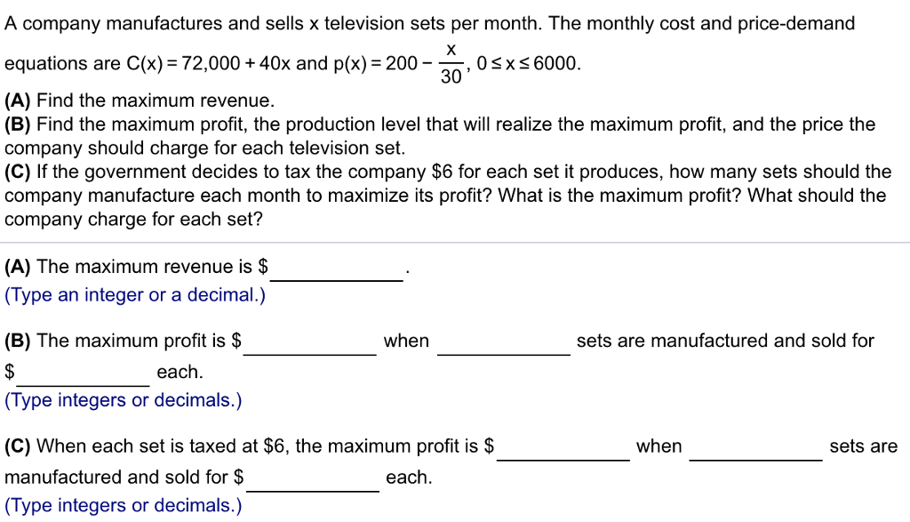 Max Cost and Subscription Pricing