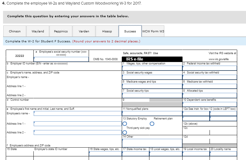 Appendix A Continuing Payroll Project: Wayland Cus 