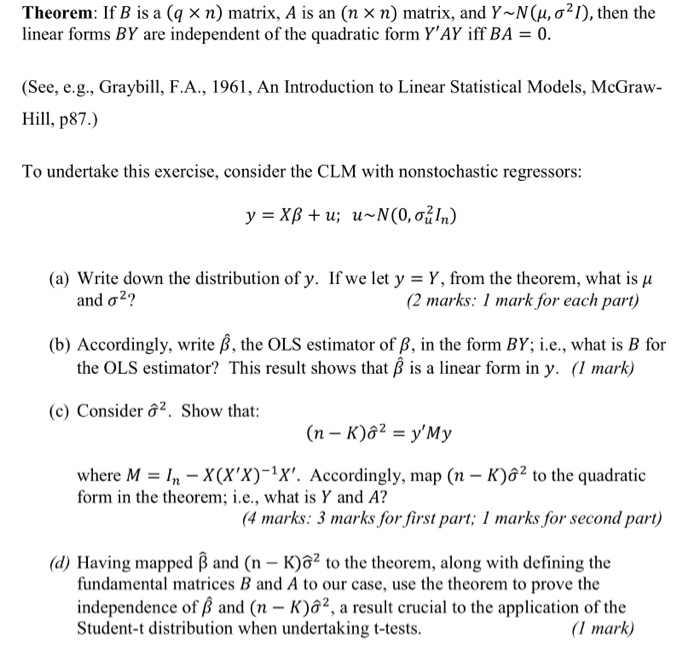 Solved Where Recall Xkk Is The Kth Diagonal Element Of Chegg Com