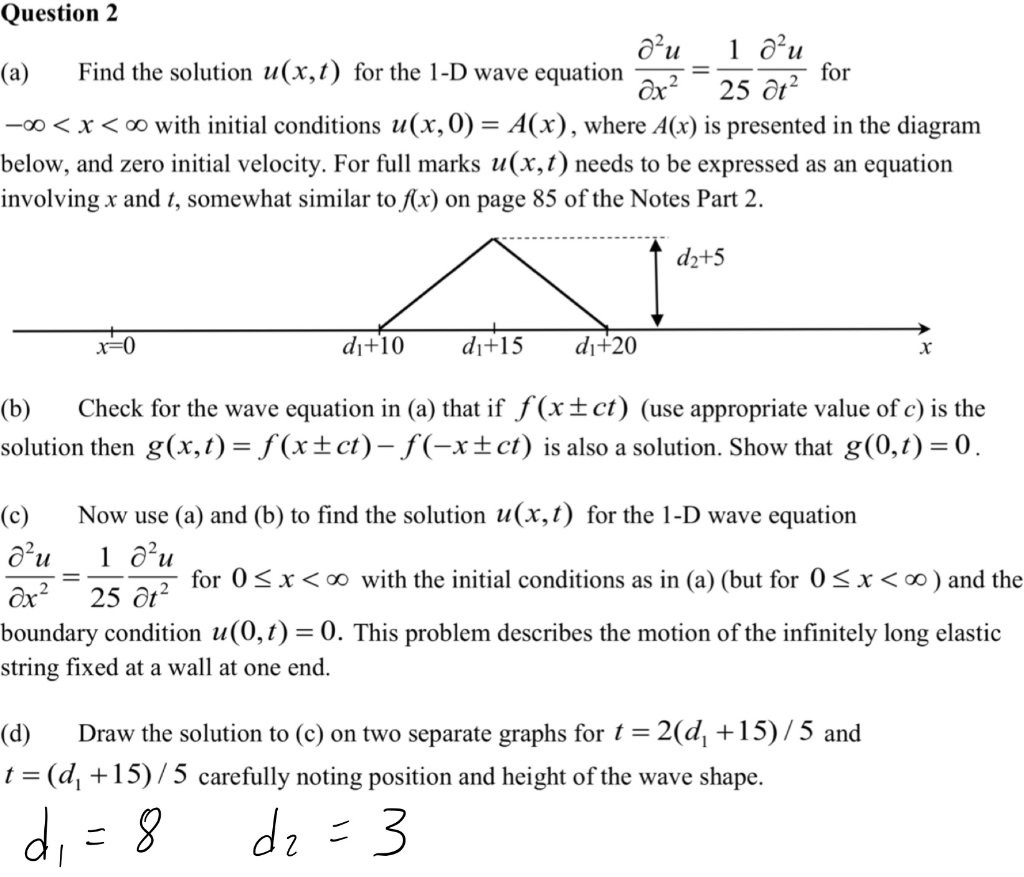 Solved Question 2 Ul Lu A Find The Solution U X T For Chegg Com