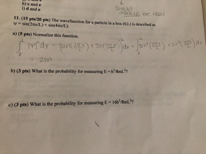 H E And Ce I D And E Alina Be Real 11 15 Pts Chegg Com