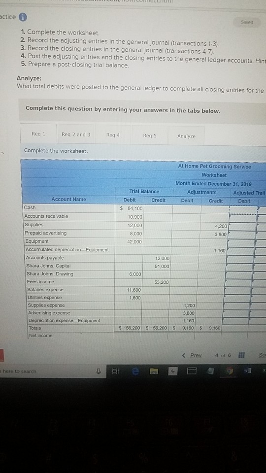 Solved ctice 1. Complete the worksheet 2 Record the | Chegg.com