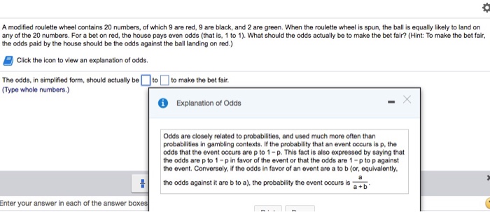 Roulette odds reddit