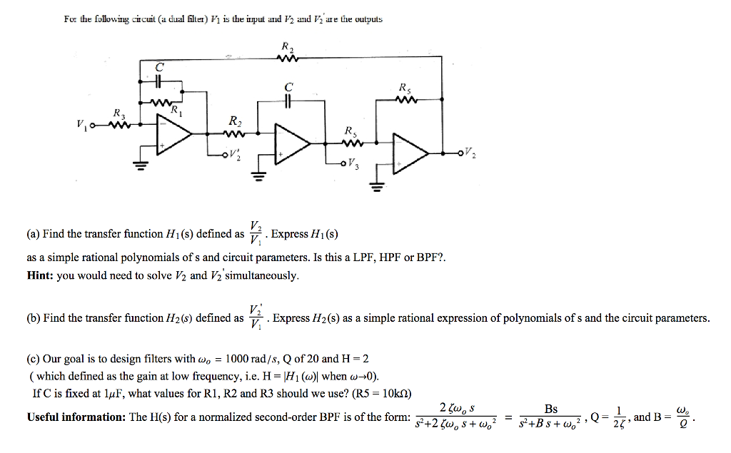 Solved Foz The Following Cicuit A Dual Lte F Is The Ipu Chegg Com