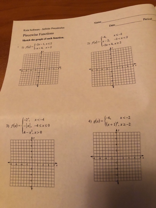 Kuta Software Infinite Precalculus Answers - Most Freeware