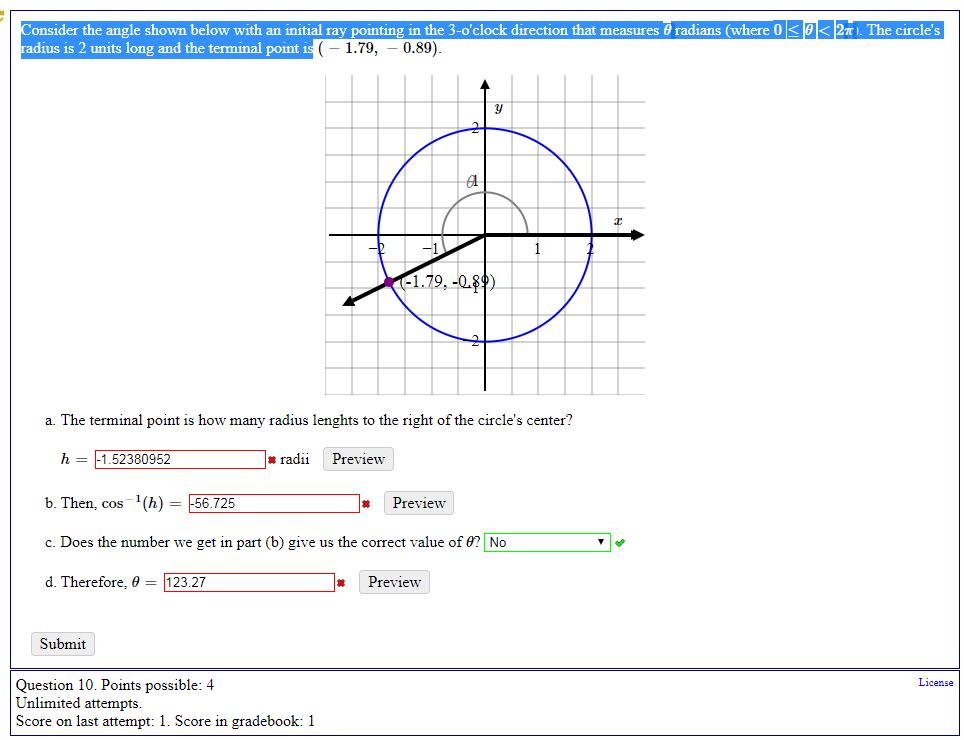 Solved Onsider The Angle Shown Below With An Initial Ray Chegg Com