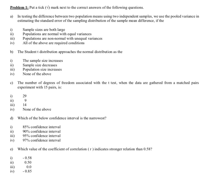 please check the answer it is correct â€¢ Tick V) the groups of