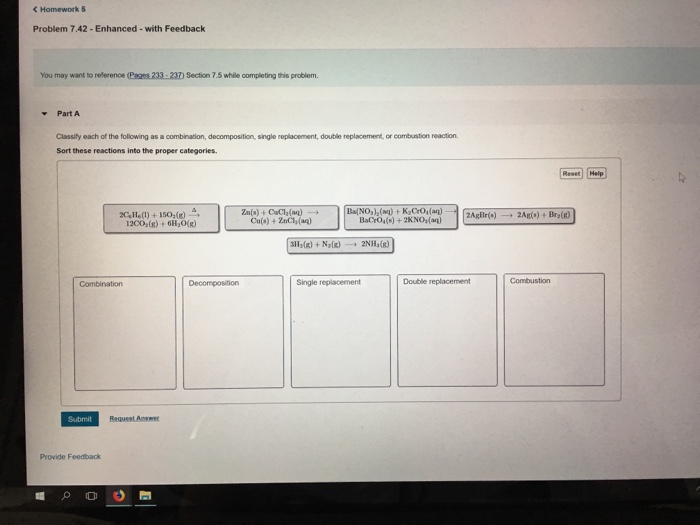 Solved Classify Each Of The Following As A Combination D Chegg Com