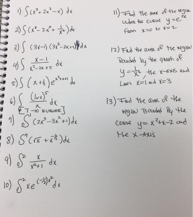 Solved Integral X 3 2x 2 X Dx Integral X 4 2x 3 Chegg Com