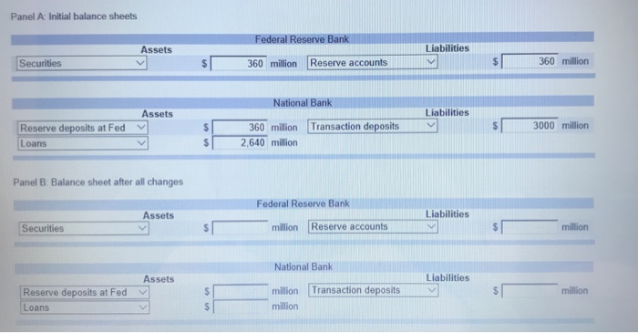 Solved Bank Three currently has $650 million in transaction