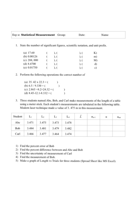 Solved State The Number Of Significant Figures Scientifi