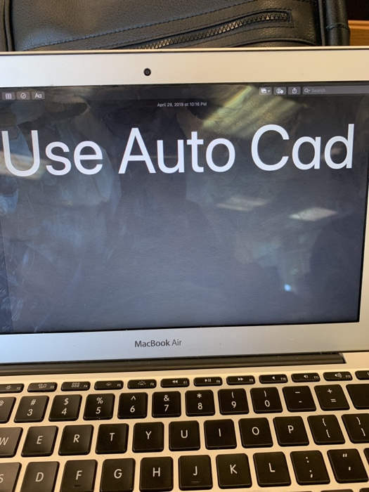 Macbook air autocad 2020