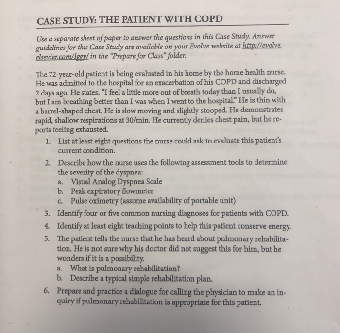 Copd case study slideshare image