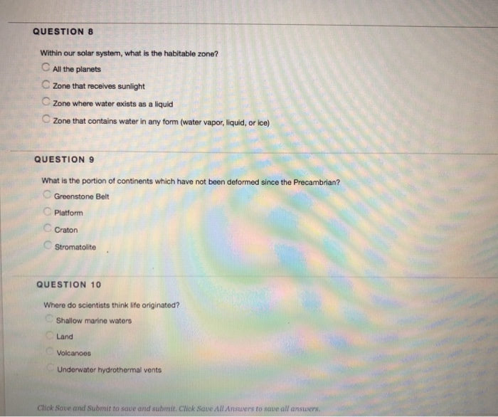 Solved Question 8 Within Our Solar System What Is The Ha