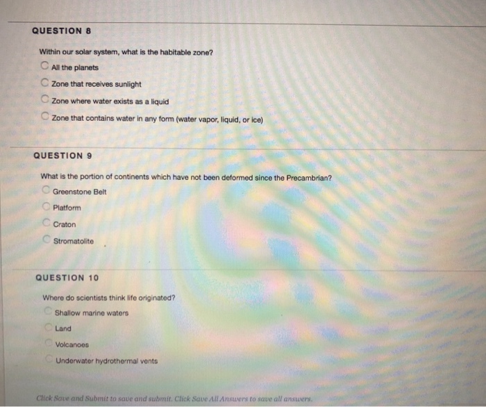 Solved Question 8 Within Our Solar System What Is The Ha