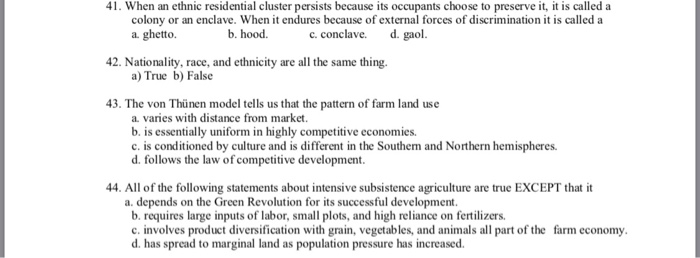 Which Of The Following Statements Is True About Race And Ethnicity