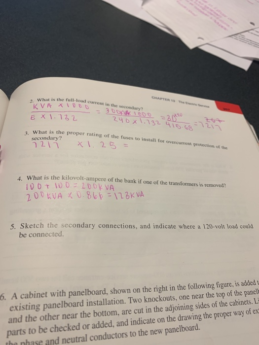 What Is The Full Load Current In The Secc Chapter Chegg Com