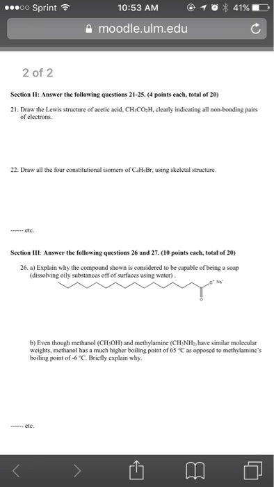 Draw The Lewis Structure Of Acetic Acid Ch 3 Co 2 H Chegg 